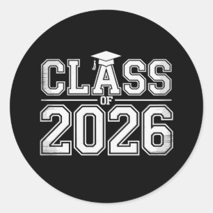 Adesivo Turma De 2026 Graduação 26 Graduado Vintage