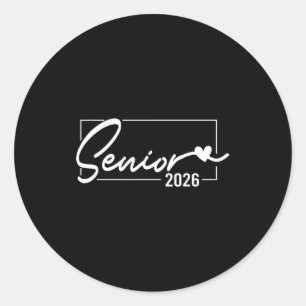 Adesivo Turma de formatura Senior 2026 turma de 2026 senio
