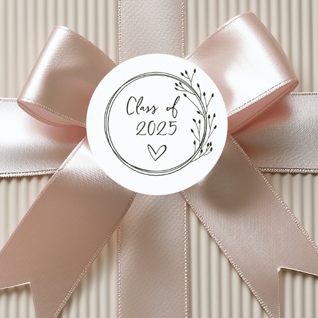 Adesivo Turma de Graduação (Class of Graduation Sticker)