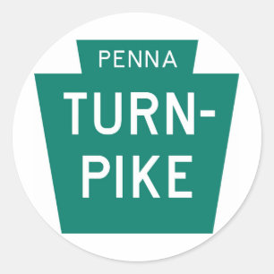 Adesivo Turnpike de Pensilvânia