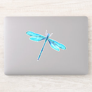 Adesivo Turquesa Dragonfly Personalizada - Vinheta-Vinil C
