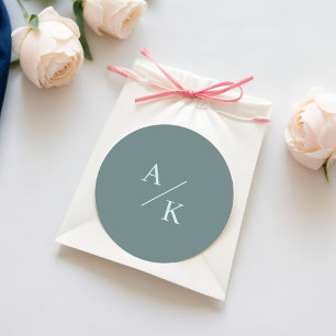 Adesivo Turquesa Floral Elegante/Teal