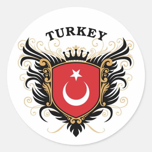 Adesivo Turquia (Frente)