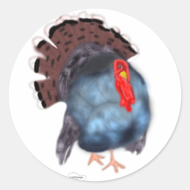 Adesivo Turquia Sticker (Frente)