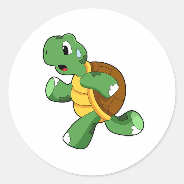 Adesivo Turtle como Jogger em Runger (Frente)