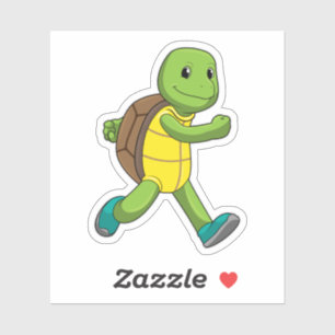 Adesivo Turtle como Runner em Runner