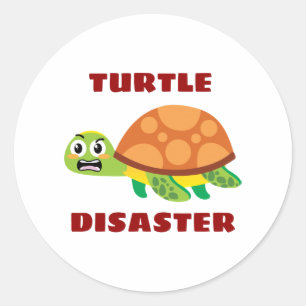 Adesivo Turtle Disaster Turtle