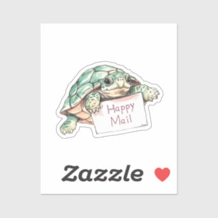 Adesivo Turtle, Happy Mail, Sticker