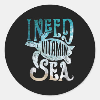 Adesivo Turtle Lover | Preciso De Vitamina E Tartarugas