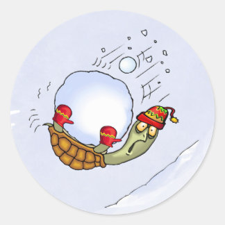 Adesivo Turtle Snowball Ride
