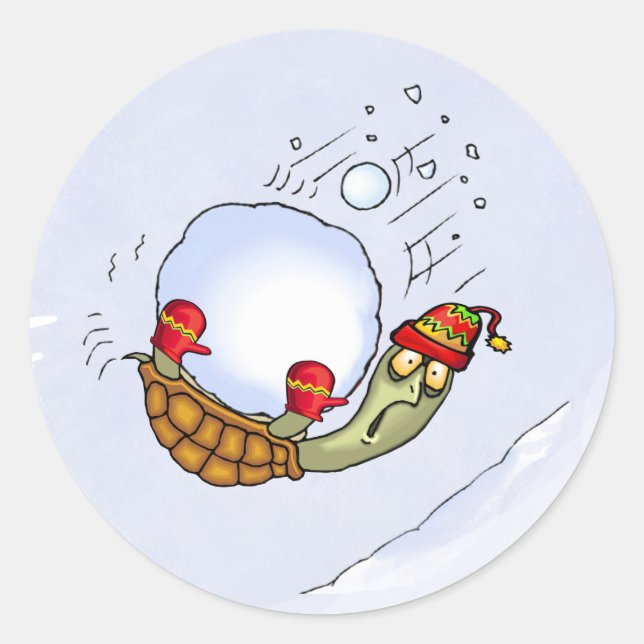 Adesivo Turtle Snowball Ride (Frente)