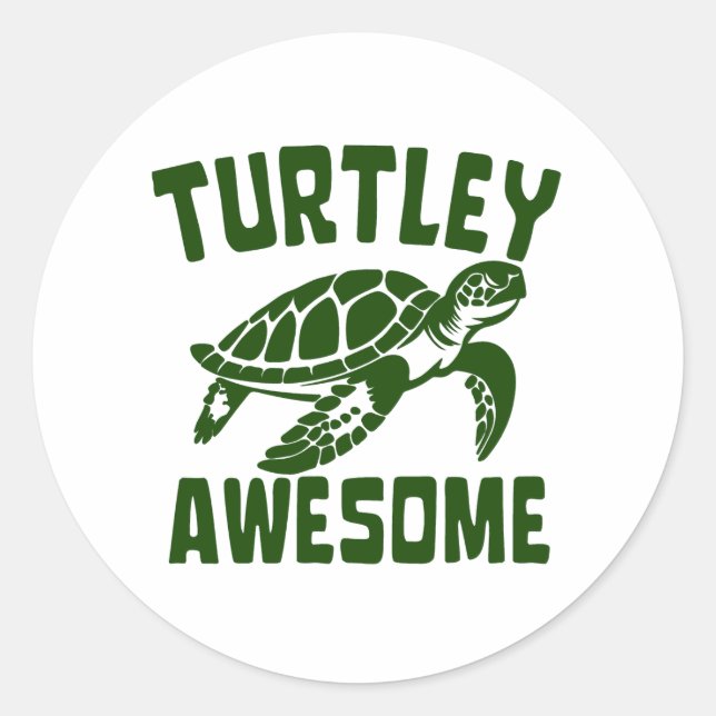 ADESIVO TURTLEY AWESOME (Frente)