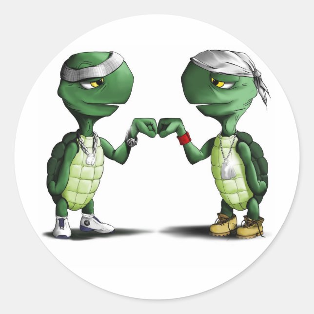 Adesivo Turttles (Frente)