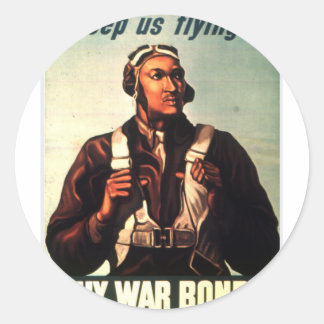 Adesivo Tuskegee Airmen, Red Tail War bond