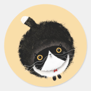 Adesivo Tuxedo Cat