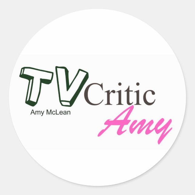 Adesivo TVCriticAmy (Frente)