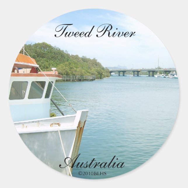Adesivo Tweed River Sticker (Frente)