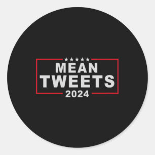 Adesivo Tweets 2024 Presidente Eleitoral Americano Donald 
