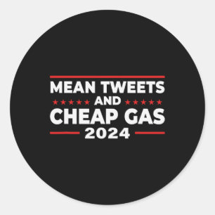 Adesivo Tweets E Gás Barato Donald Trump Eleito 2024