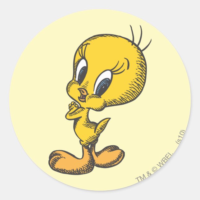 Adesivo TWEETY™ adorável (Frente)