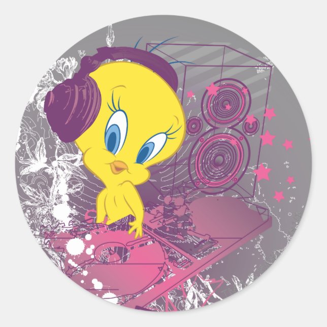 Adesivo TWEETY™ Djing (Frente)