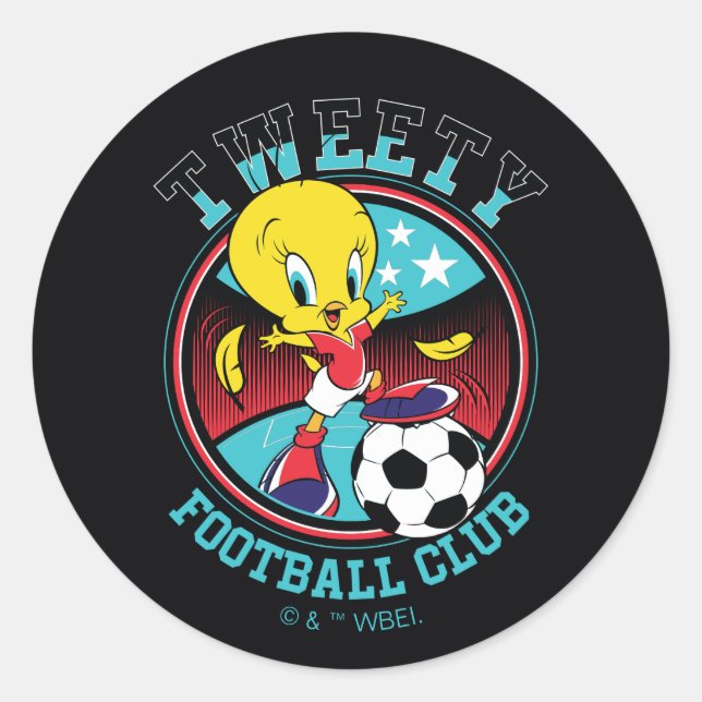 Adesivo TWEETY™ Football Club Badge (Frente)