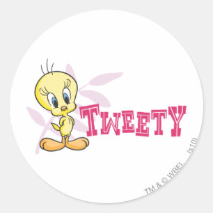 Adesivo Tweety "Tweety" rosa