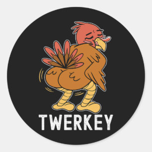 Adesivo Twerkey Peru Twerking Fun Divertido Peru Dia de Aç