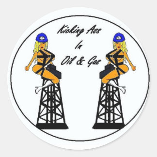 Adesivo Twin Derricks Sticker