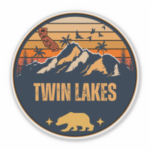Adesivo Twin Lakes, Califórnia
