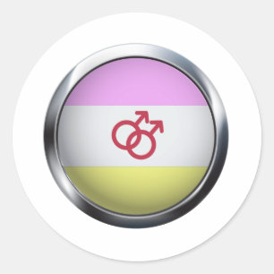 ADESIVO TWINK PRIDE MEDALLION