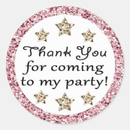 Adesivo Twinkle Twinkle Pequena Estrela Obrigado Stickers