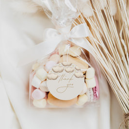 Adesivo Twinkle Twinkle Pequena Estrelinha Ivory Obrigado