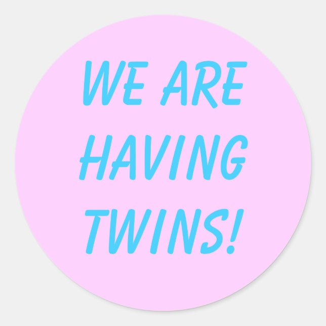 Adesivo Twins Sticker (Frente)