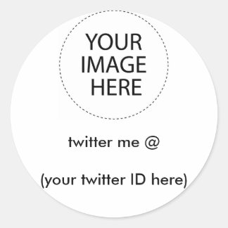 Adesivo twitter me @ (seu ID do twitter aqui) O MUSEUM