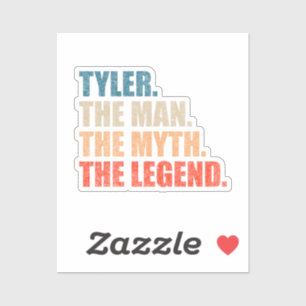 Adesivo Tyler O Homem O Mito A Lenda
