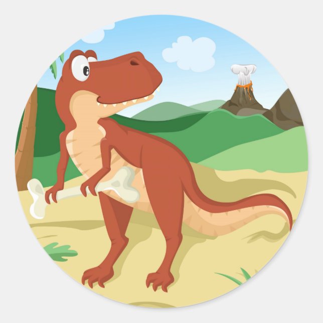 Adesivo Tyrannosaurus Rex (Frente)