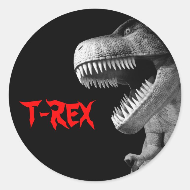 Adesivo Tyrannosaurus Rex (Frente)