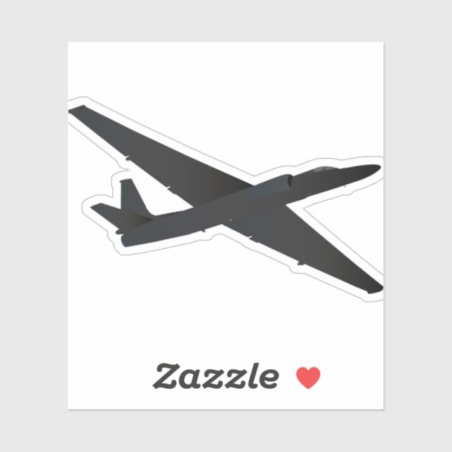 Adesivo U-2 Dragão - Aeronave de Reconhecimento de Senhora (Folha)