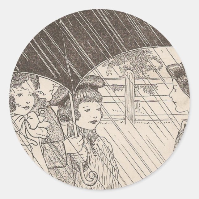 Adesivo U é para o guarda-chuva (Frente)