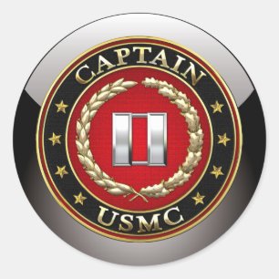 Adesivo U.S. Fuzileiros navais: Captain (capitão) do USMC