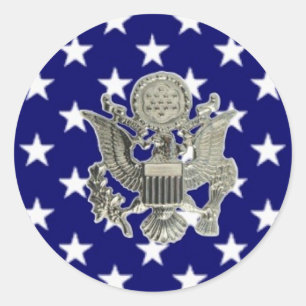 Adesivo u.s. insígnias militares