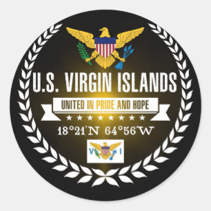 Adesivo U.S. Virgin Islands