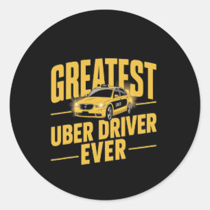 Adesivo Uber Driver Uber Engraçado de Driver Uber 1