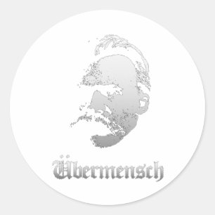 Adesivo Übermensch – Friedrich Nietzsche Melhor Filósofo A