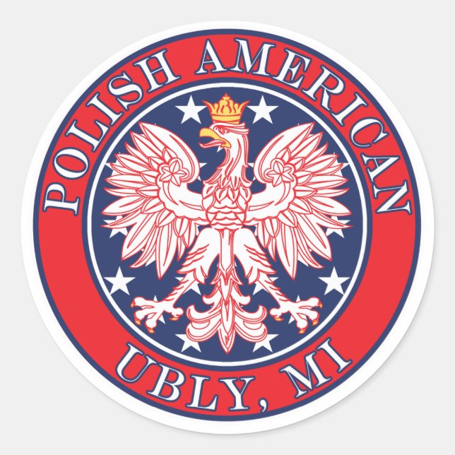Adesivo UBLE Michigan Polonês (Frente)