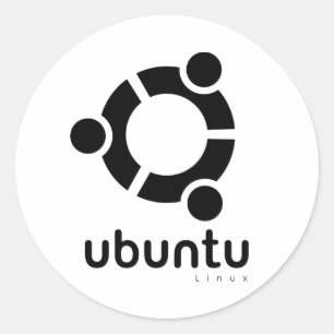 Adesivo Ubuntu Linux Open Source