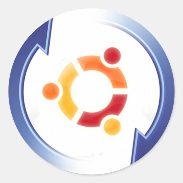 Adesivo ubuntu-update (Frente)