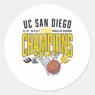 Adesivo Uc San Diego Tretons 2025 Basquetebol da Temporada