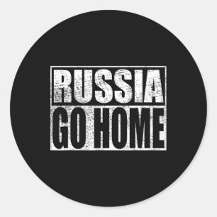 Adesivo Ucrânia Apoia Rússia Volte para Casa Meme Vladimir